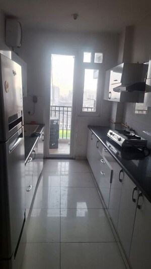 Kitchen in 3 BHK Apartment at Motiaz Royal Citi, Ambala Highway – for Rent