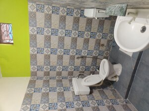Bathroom in 1 BHK Builder Floor at Guramba – for Rent