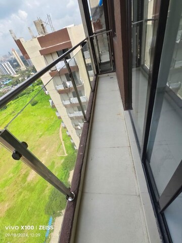 Balcony in 2 BHK Apartment at Risland The Icon, Dhokali – for Rent