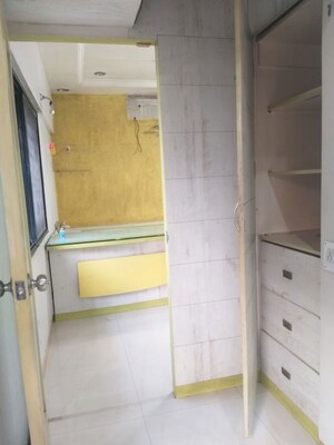 Bathroom in 2 BHK Apartment at BK Pate Heights, Shaniwar Peth – for Rent