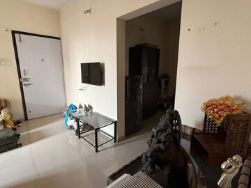 Living Room in 1 BHK Apartment at Wakad – for Rent