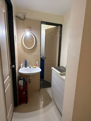 Master Bedroom in 1 BHK Apartment at Wakad – for Rent