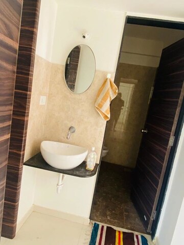 Bathroom in 2 BHK Apartment at Wadhwani Sai Paradise, Punawale – for Rent