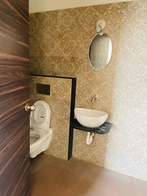Bathroom in 2 BHK Apartment at Wadhwani Sai Paradise, Punawale – for Rent