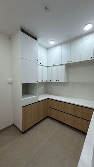 Kitchen in 3 BHK Apartment at Prestige Beverly Hills, Kokapet – for Rent