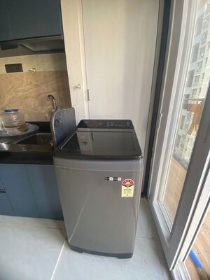 Kitchen in 2 BHK Apartment at High Rise Building, Goregaon West – for Rent