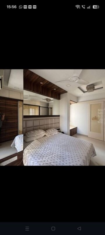 Bedroom in 3 BHK Apartment at Garden View Manpada, Manpada – for Rent