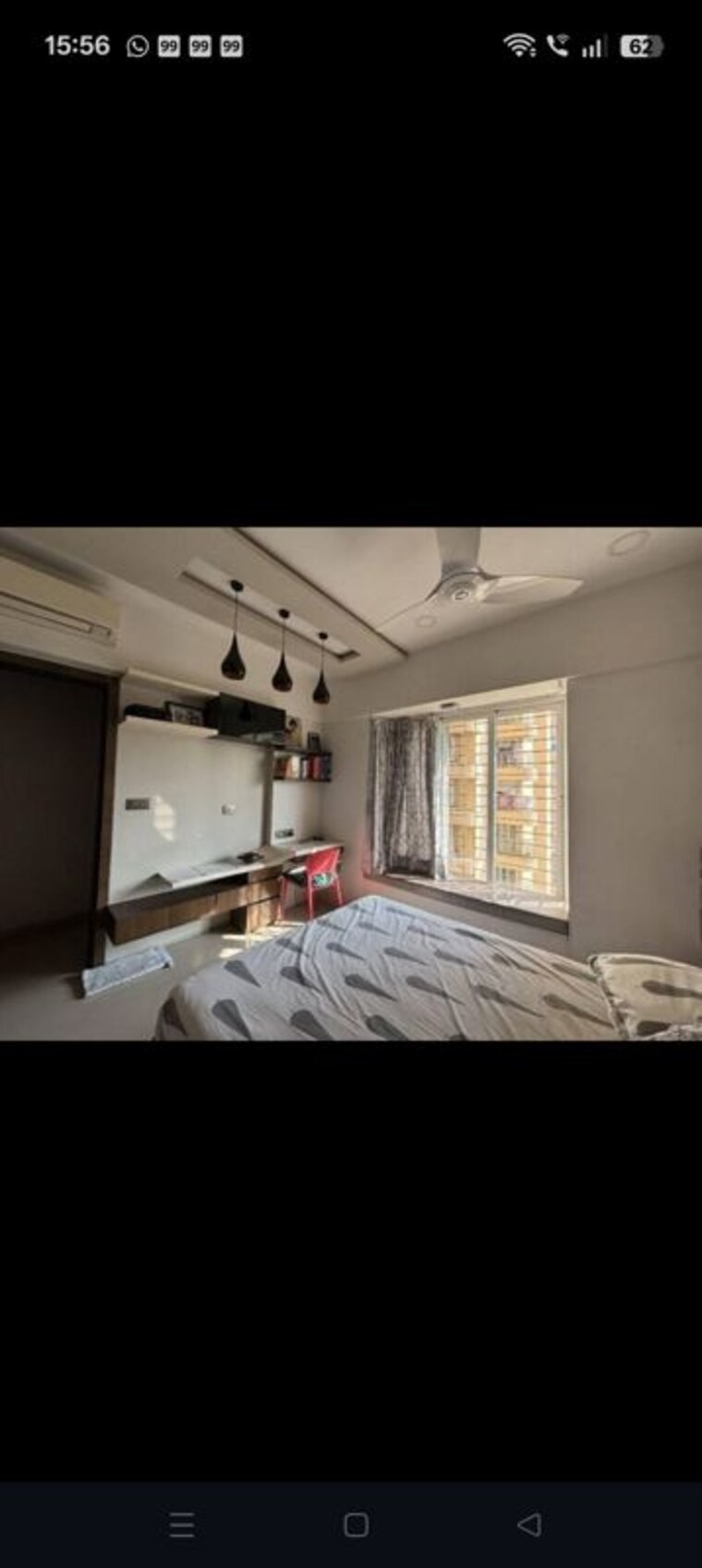 Bedroom, garden-view-manpada 3 Bedroom 1000 Sq.Ft. Apartment In Manpada Thane 9830404