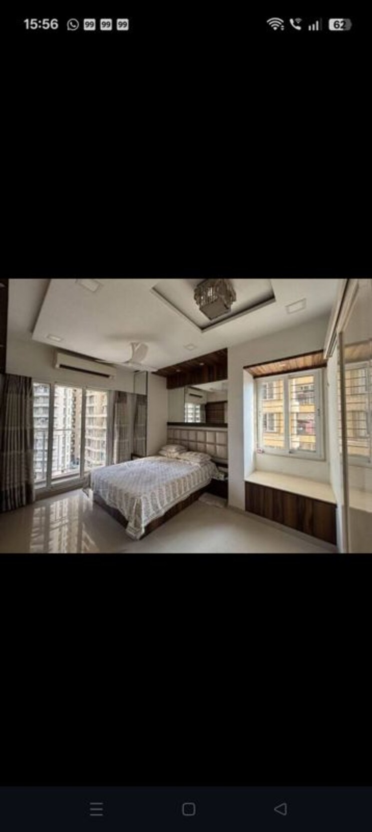 Bedroom, garden-view-manpada 3 Bedroom 1000 Sq.Ft. Apartment In Manpada Thane 9830404