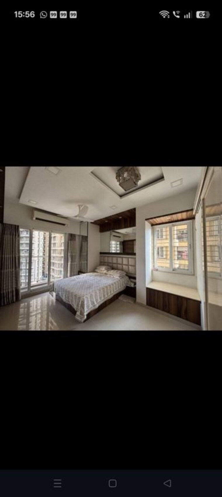 Bedroom, garden-view-manpada 3 Bedroom 1000 Sq.Ft. Apartment In Manpada Thane 9830404