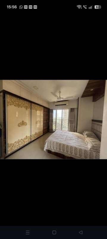 Bedroom in 3 BHK Apartment at Garden View Manpada, Manpada – for Rent