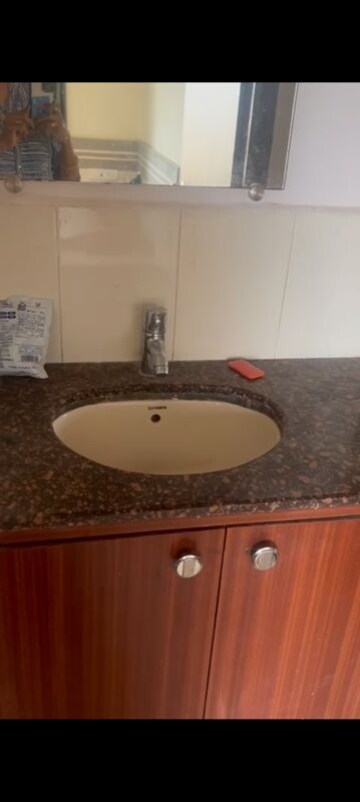 Bathroom in 3 BHK Apartment at Shree Tirupati Siddeshwar Gardens Villa, Dhokali – for Rent