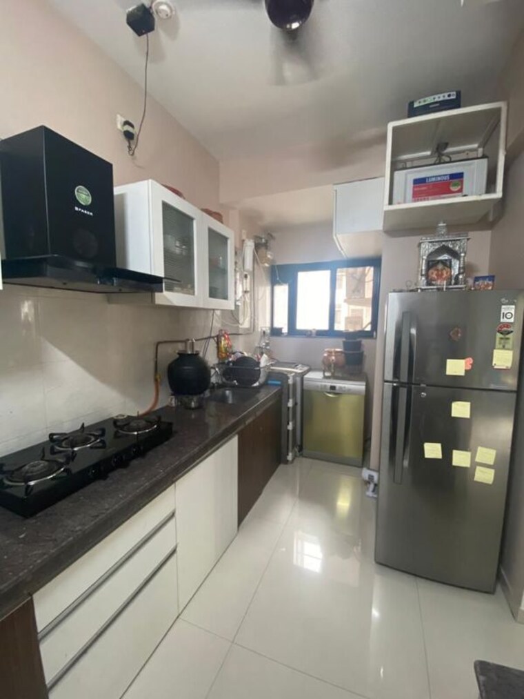 Kitchen, duville-riverdale-heights 2 Bedroom 1000 Sq.Ft. Apartment In Kharadi Pune 9830500