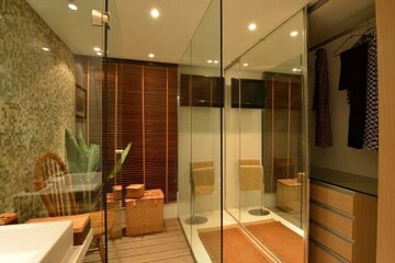 Living Room in 3 BHK Apartment at Rustomjee Verdant Vistas, Majiwada – for Sale