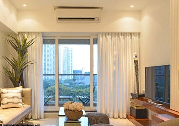 Living Room in 3 BHK Apartment at Rustomjee Verdant Vistas, Majiwada – for Sale