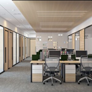 Team Area in  Office Space at Wagle Industrial Estate – for Sale