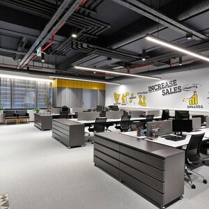 Team Area in  Office Space at Wagle Industrial Estate – for Sale