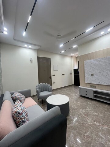 Living Room in 2 BHK Builder Floor at Ardee City, Sector 52 – for Rent