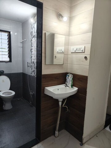 Bathroom in 2 BHK Apartment at Vishal Nagar – for Rent