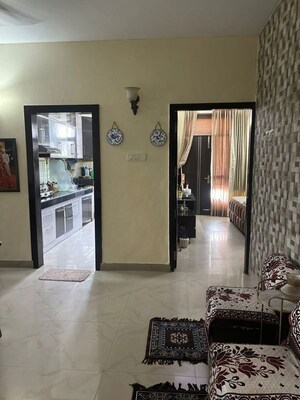 Living Room in 3 BHK Apartment at Sector 21c – for Rent