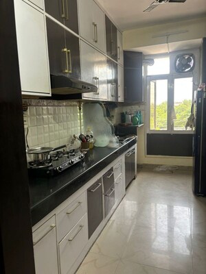 Kitchen in 3 BHK Apartment at Sector 21c – for Rent
