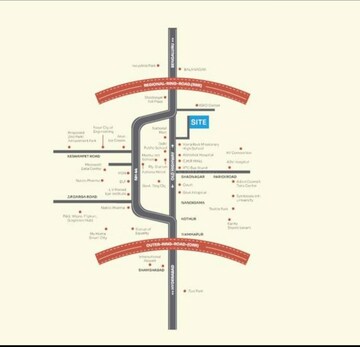  Plot – Map Location View at Shadnagar - for Sale