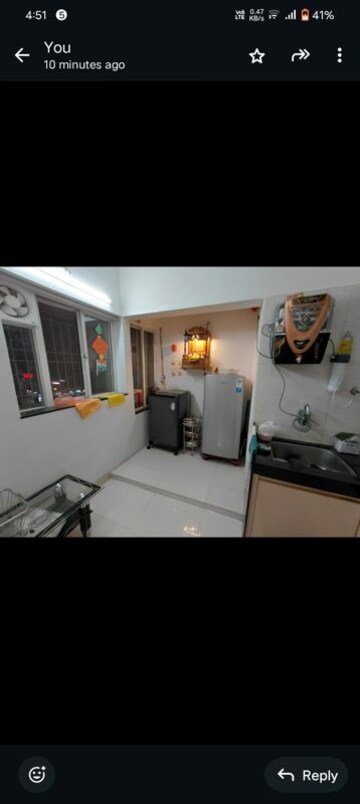 Master Bedroom in 1 BHK Apartment at Wakad – for Sale