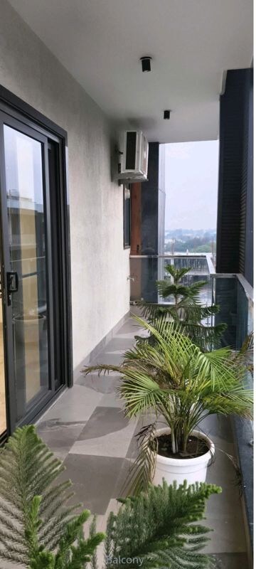 Balcony in 3 BHK Apartment at Anant Raj Ashok Estate, Sector 63a – for Rent