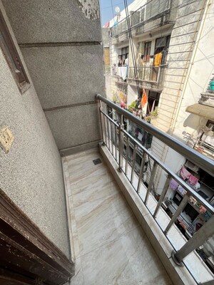 Balcony in 2 BHK Builder Floor at Paryavaran Complex – for Rent