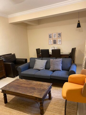 Living Room in 4 BHK Villa at Dona Paula – for Rent