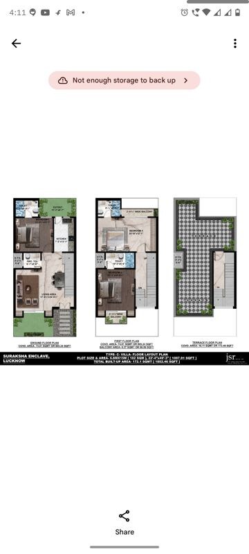 3 BHK Villa For Sale in Omega Suraksha Enclave, Mohanlalganj