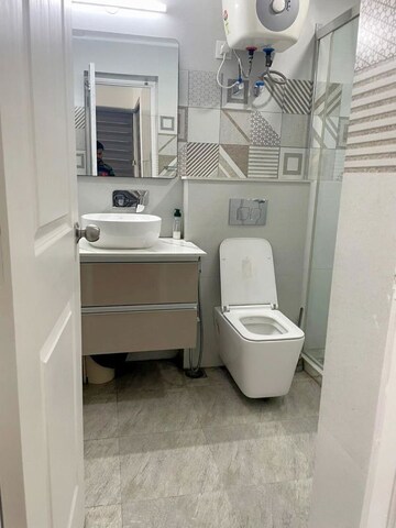 Bathroom in 4 BHK Apartment at Orchid Petals, Sector 49 – for Rent
