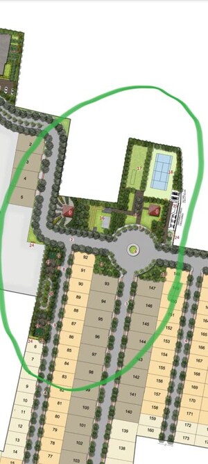  Plot – Exterior View View at The County Address, Sarjapur - for Sale