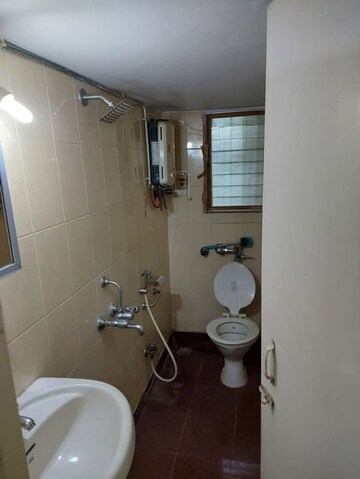 Bathroom in 1 BHK Apartment at Shiv Shakti CHS Malad West, Malad West – for Rent