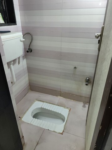 Bathroom in 1 BHK Apartment at Agarwal Vrindavan Gardens, Nalasopara East – for Rent