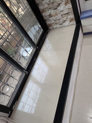 Balcony in 1 BHK Apartment at Agarwal Vrindavan Gardens, Nalasopara East – for Rent