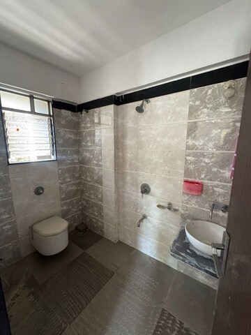 Bathroom in 3 BHK Apartment at Sanskruti Casa Poli, Wakad – for Rent