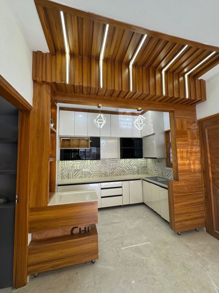 Kitchen, sunny enclave 3 Bedroom 128 Sq.Yd. Independent House In Sunny Enclave Mohali 9831668