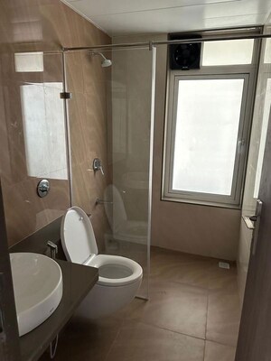Bathroom in 3 BHK Apartment at Bhandari 43 Privet Drive, Balewadi – for Rent