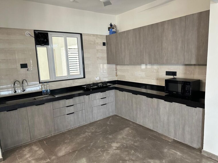 Kitchen, bhandari-43-privet-drive 3 Bedroom 1417 Sq.Ft. Apartment In Balewadi Pune 9831737