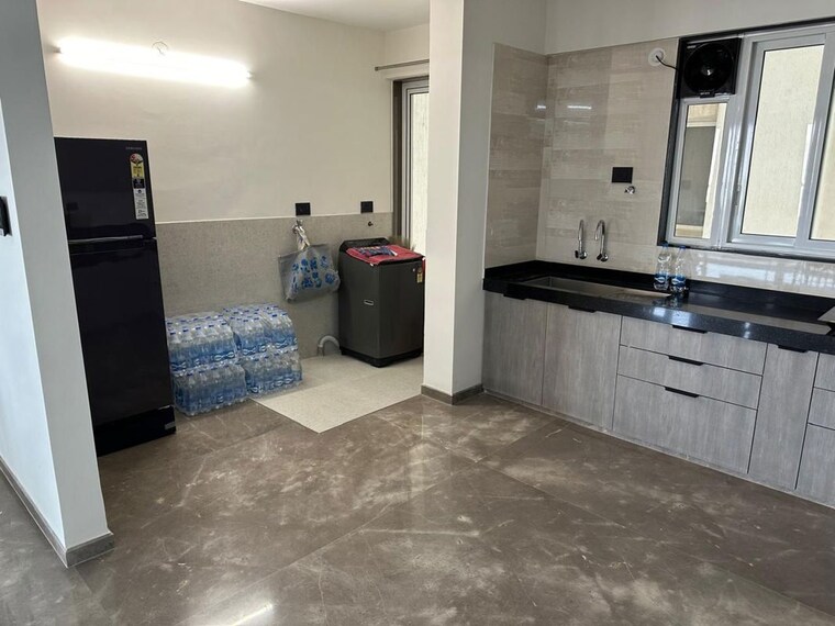 Kitchen, bhandari-43-privet-drive 3 Bedroom 1417 Sq.Ft. Apartment In Balewadi Pune 9831737