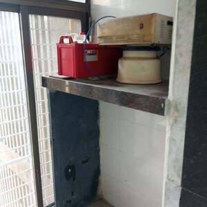 Kitchen in 3 BHK Apartment at Acme Ozone, Manpada – for Rent