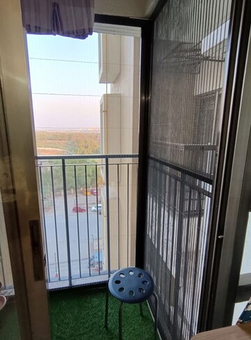 Balcony in 2 BHK Apartment at Lodha Grande, Majiwada – for Rent