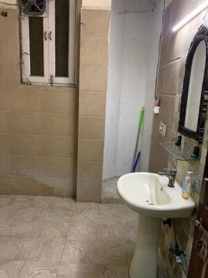 Bathroom in 3 BHK Apartment at New Friends Colony – for Rent