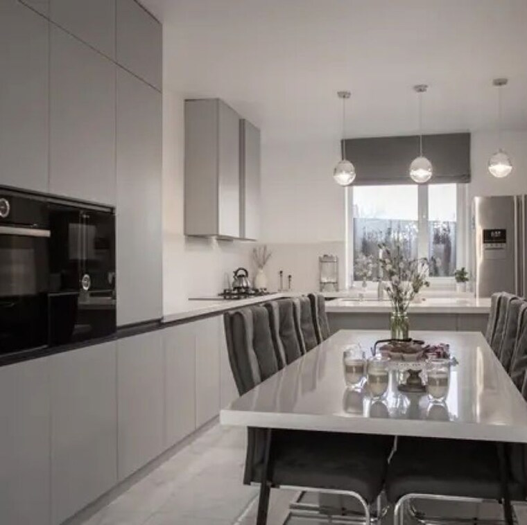 Kitchen, helictite-sambhav 3 Bedroom 960 Sq.Ft. Apartment In Teen Batti Mumbai 9831893