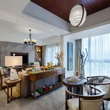 Living Room in 3 BHK Apartment at Helictite Sambhav, Teen Batti – for Sale