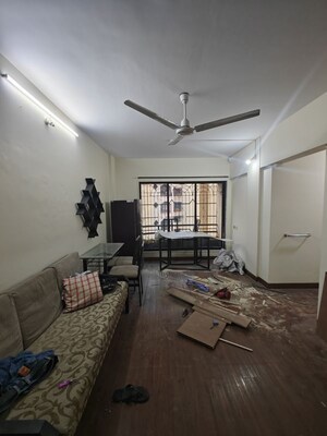 Living Room in 2 BHK Apartment at Navdurga Complex, Nerul Sector 19a – for Rent