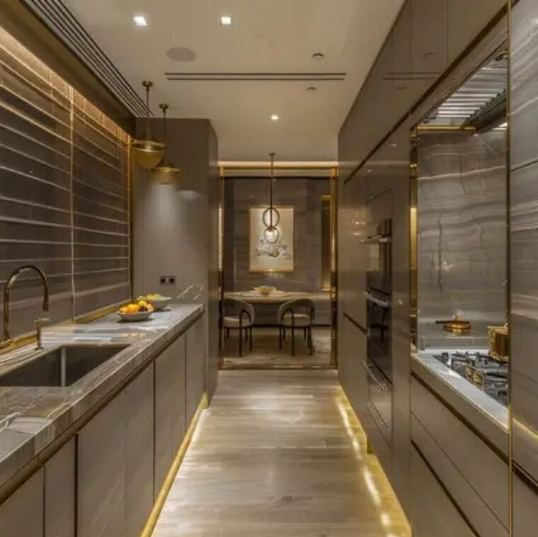 Kitchen, helictite-sambhav 4 Bedroom 1496 Sq.Ft. Apartment In Teen Batti Mumbai 9831922