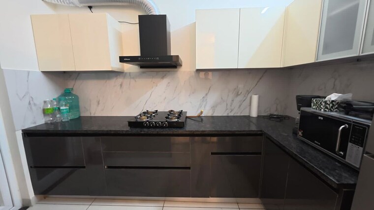 Kitchen, allwin-el-spazia 3 Bedroom 1638 Sq.Ft. Apartment In Sanauli Zirakpur 9831928