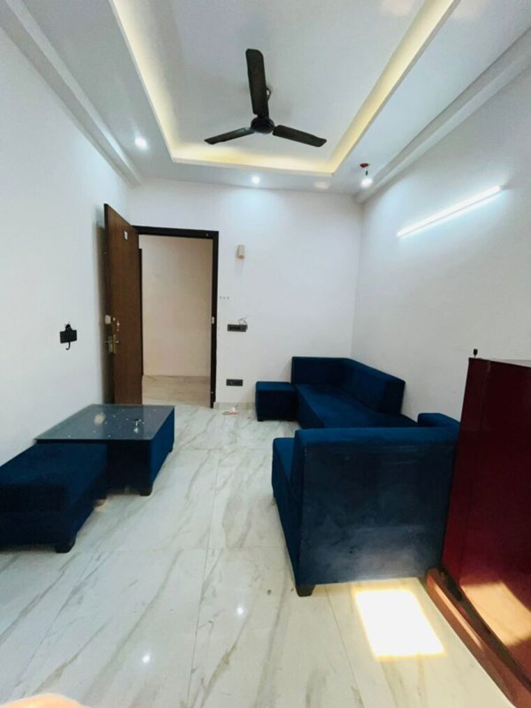 Living Room, freedom fighters enclave 1 Bedroom 450 Sq.Ft. Builder Floor In Freedom Fighters Enclave Delhi 9832001